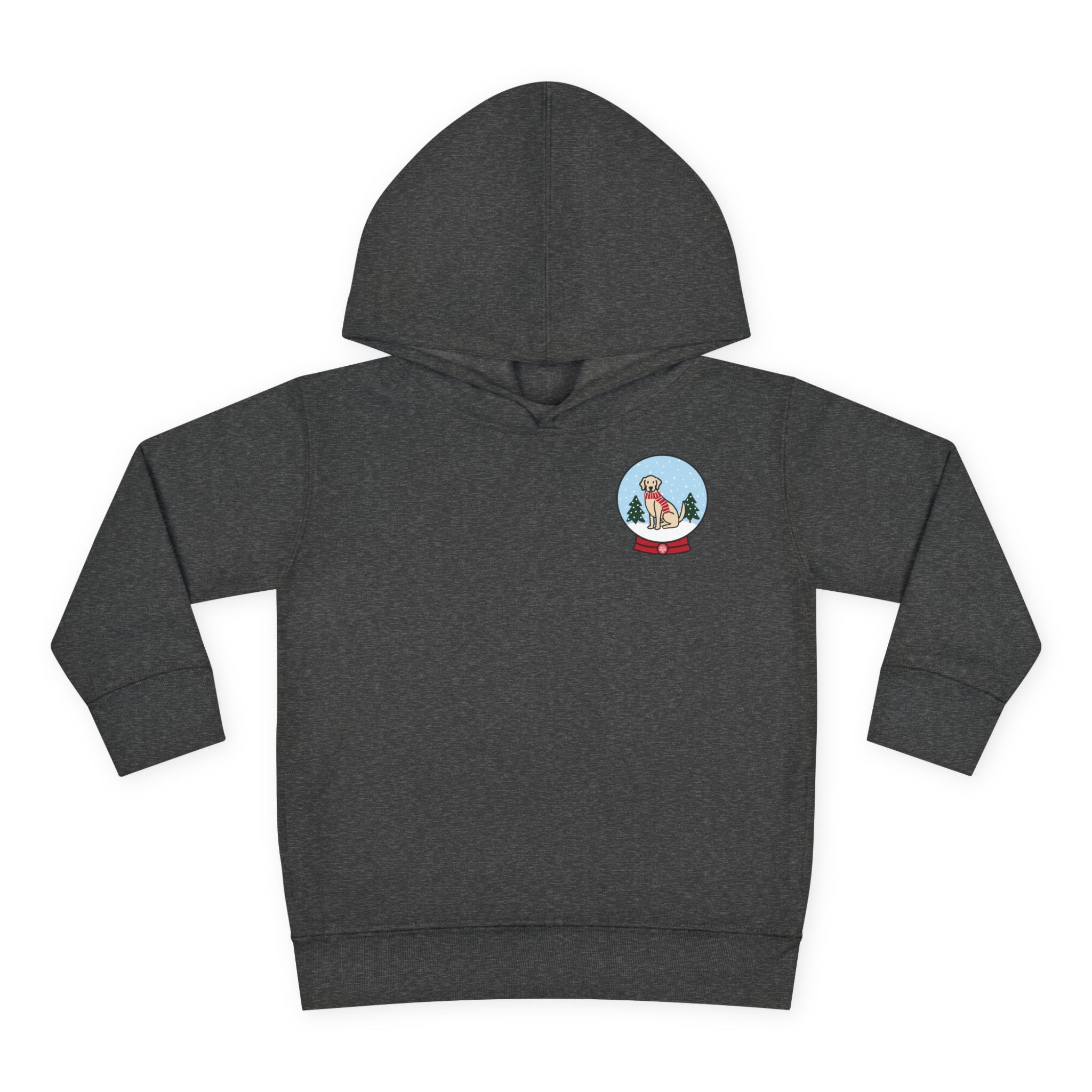 Add Your Dog Snowglobe Toddler Hoodie