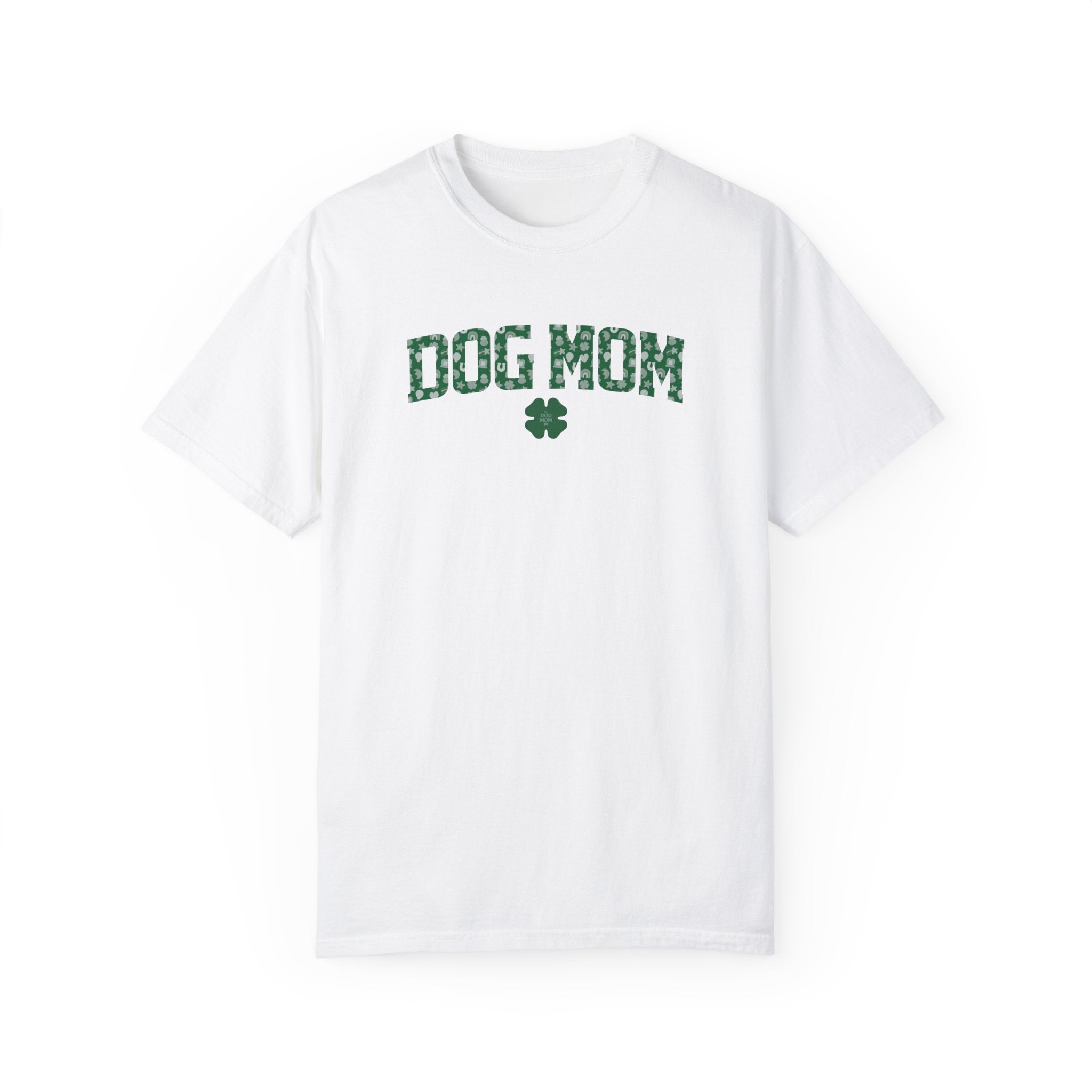 Green Lucky Charms Dog Mom Tee