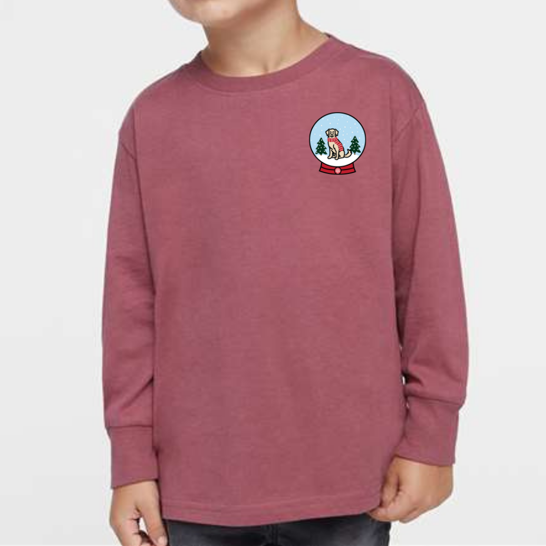 KIDS Snow globe Long Sleeve Tee