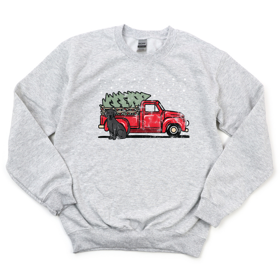 Lab Holiday Truck Crewneck