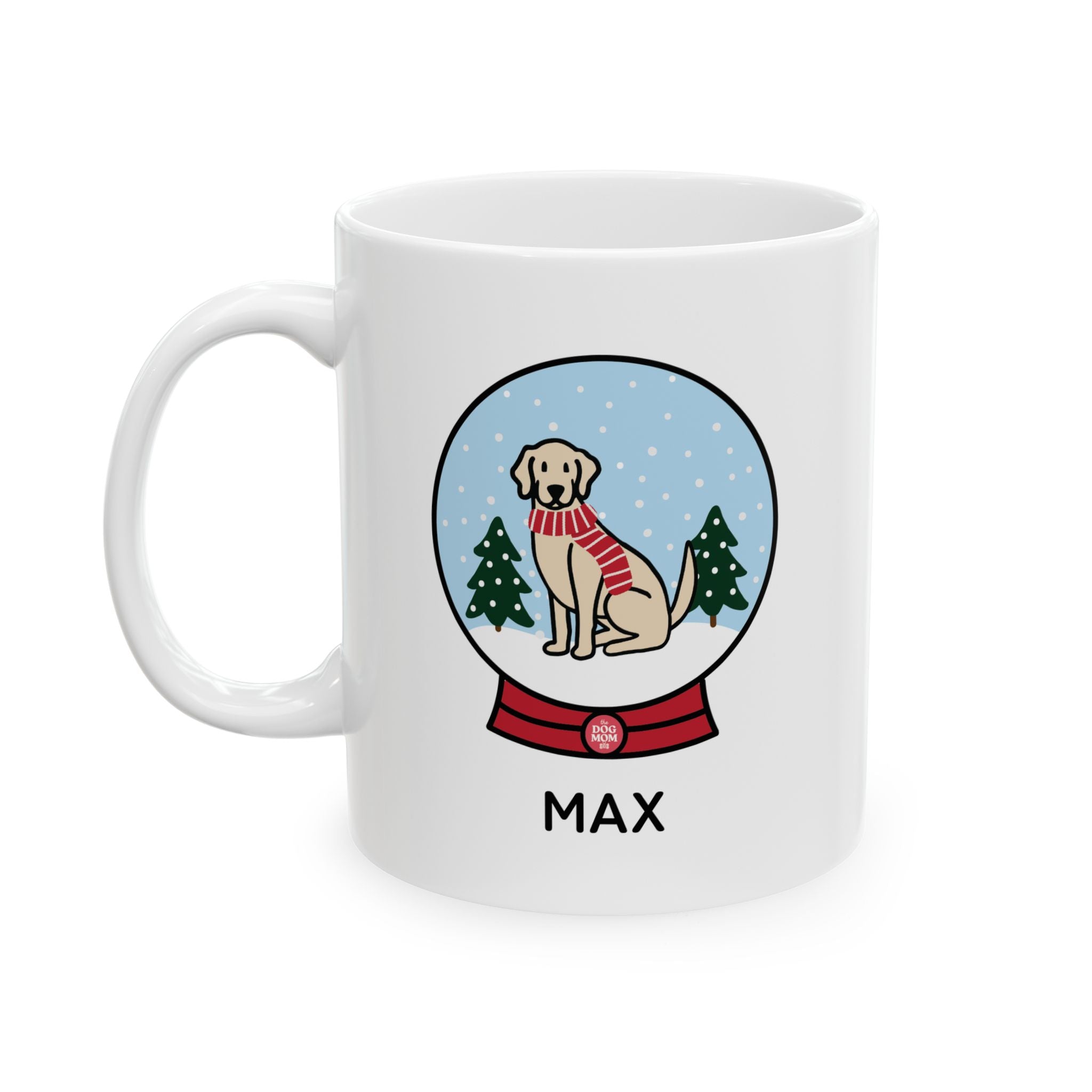 Add Your Dog Snowglobe Mug