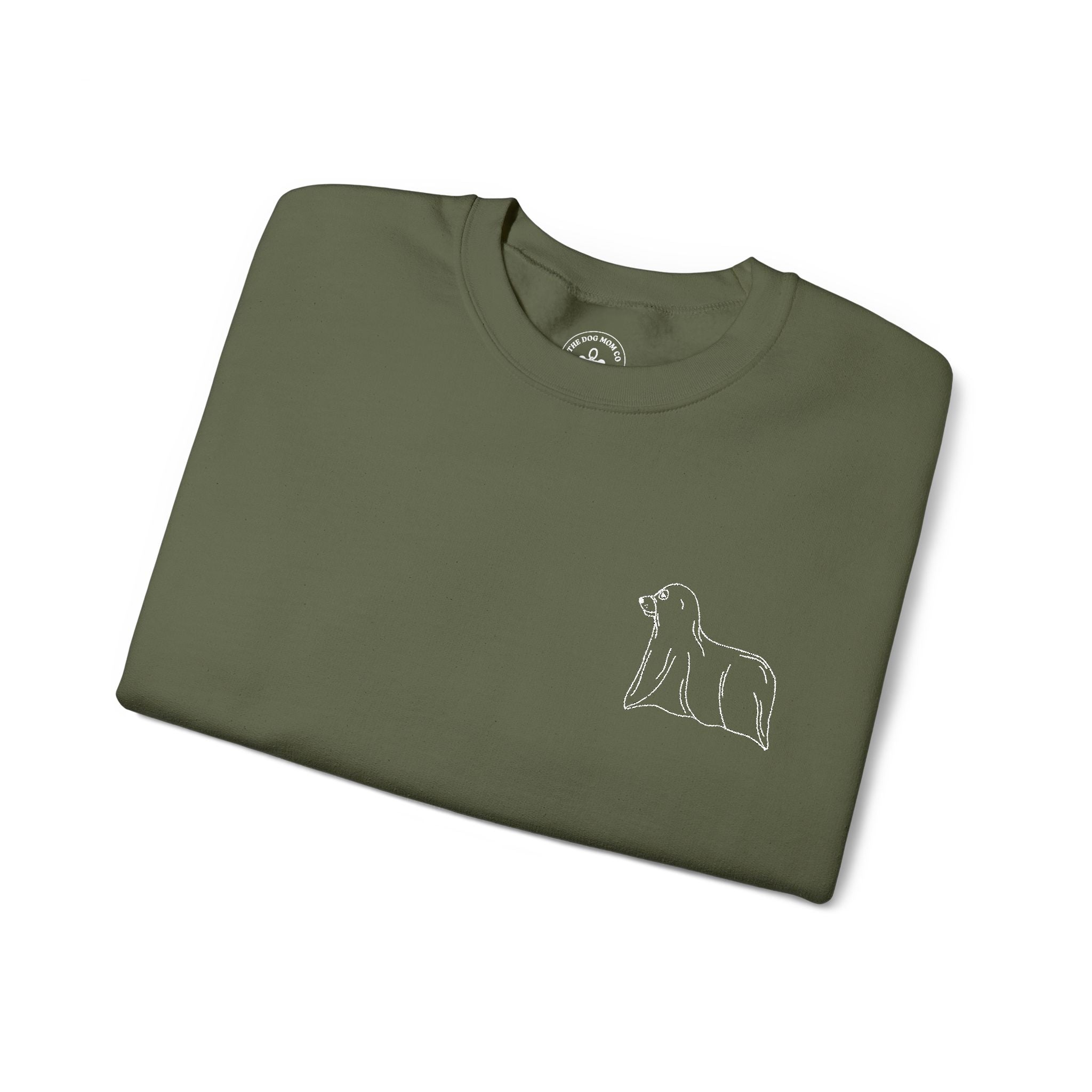 Ghost Dog Embroidered Sweatshirt