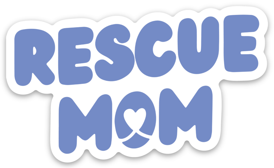 Rescue Mom Sticker