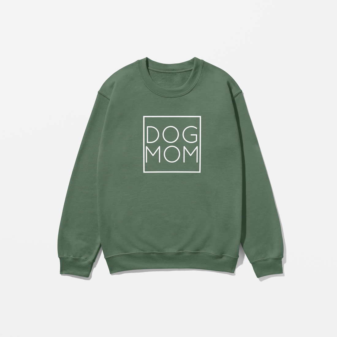 Dog Mom Square Sweatshirt