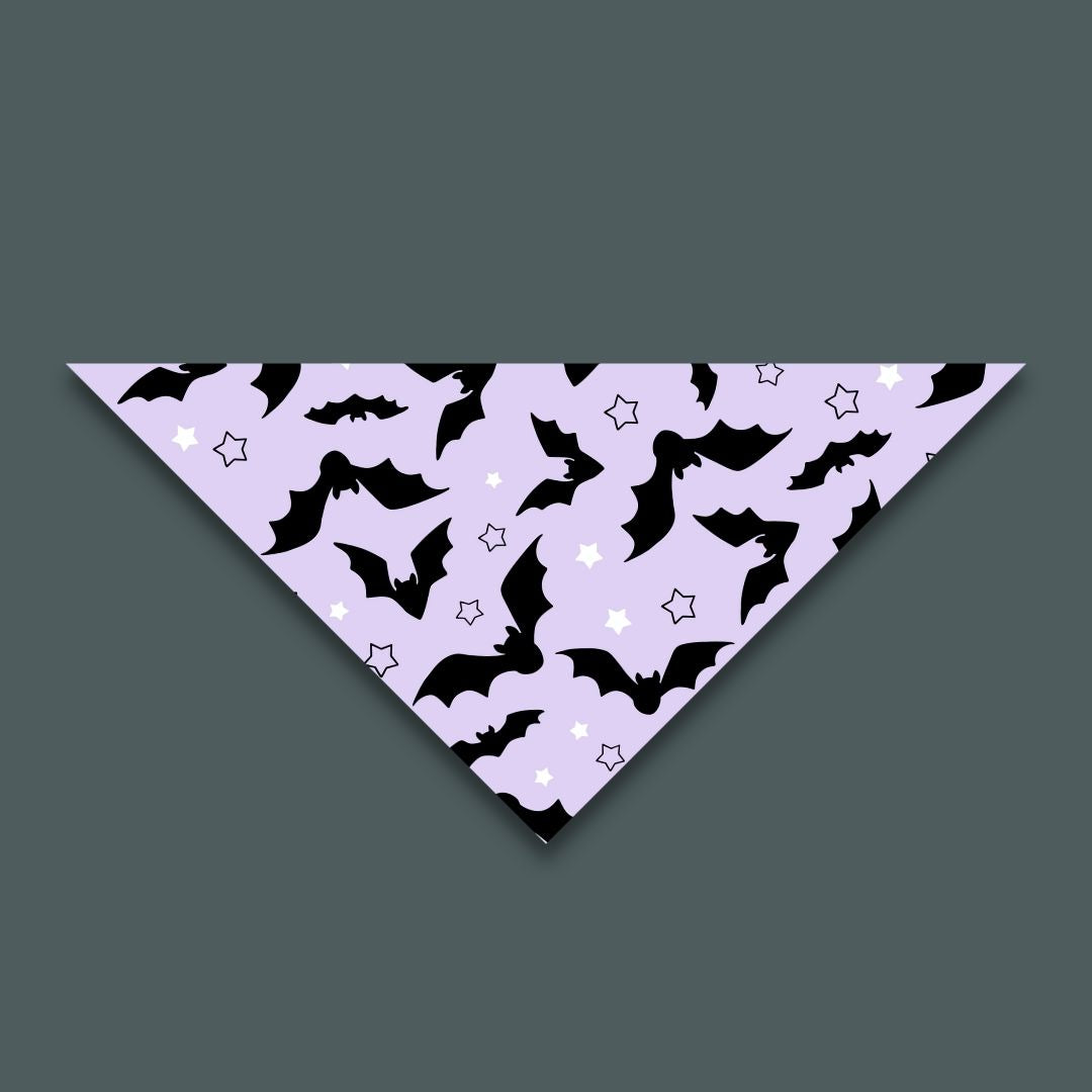 Spooky Bats Active Dog Bandana