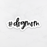 #dogmom Sticker