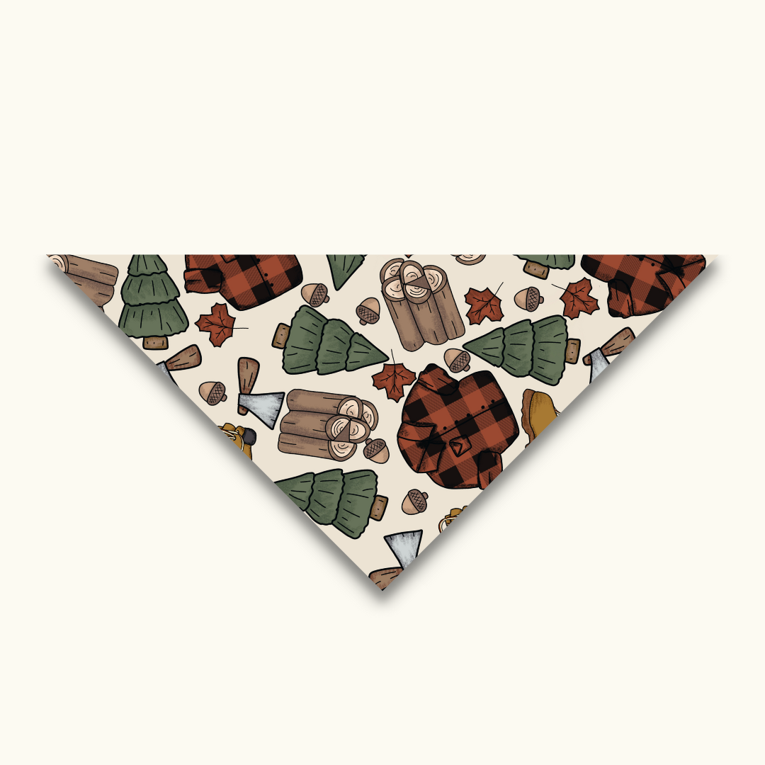 Lumberjack Active Dog Bandana