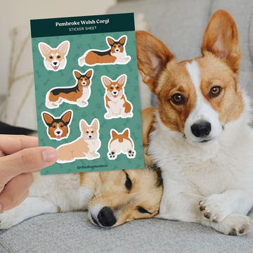 Corgi Sticker Sheet