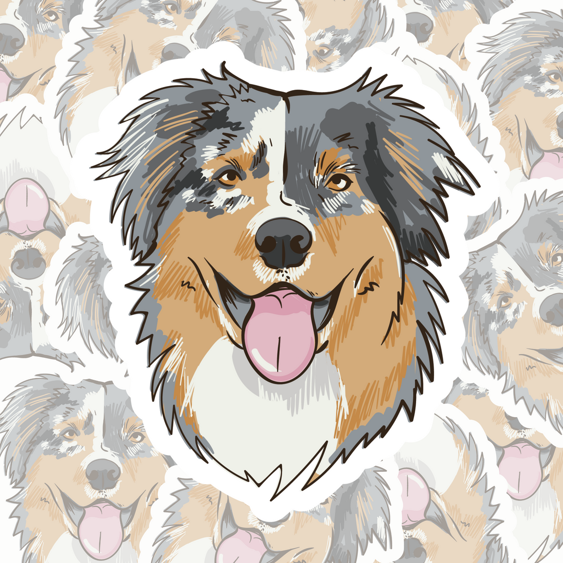 Aussie Sticker