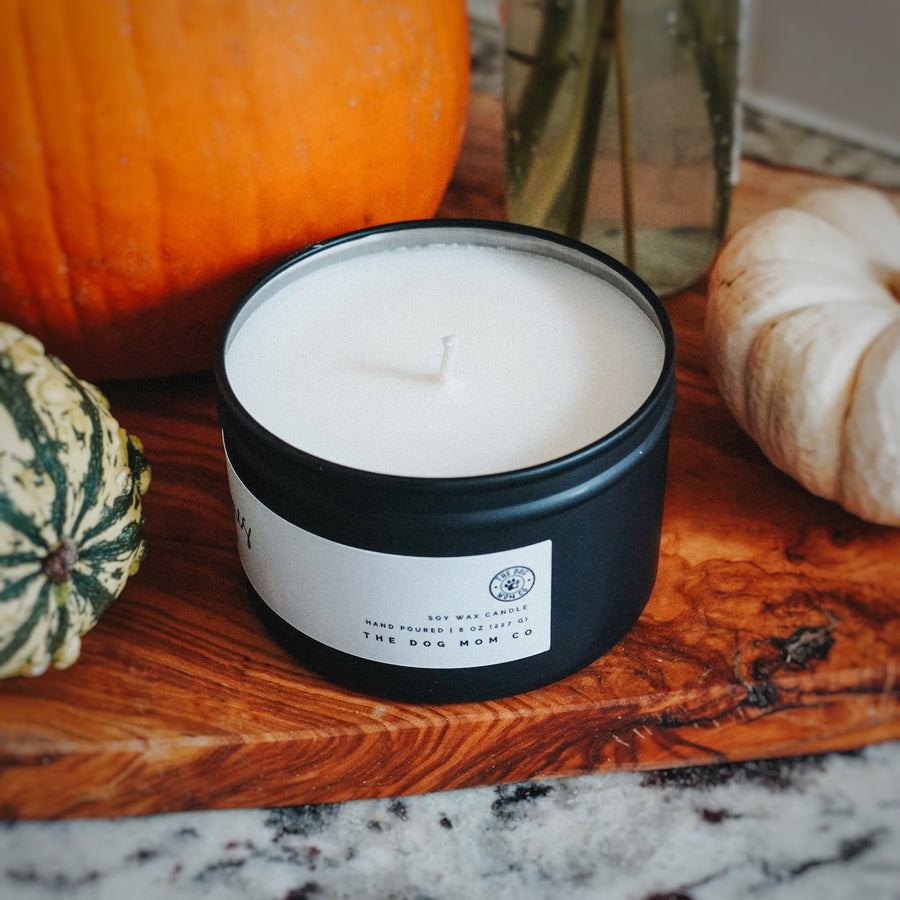 Pumpkins and Puppies Candle