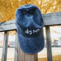 Navy Dog Mom Hat