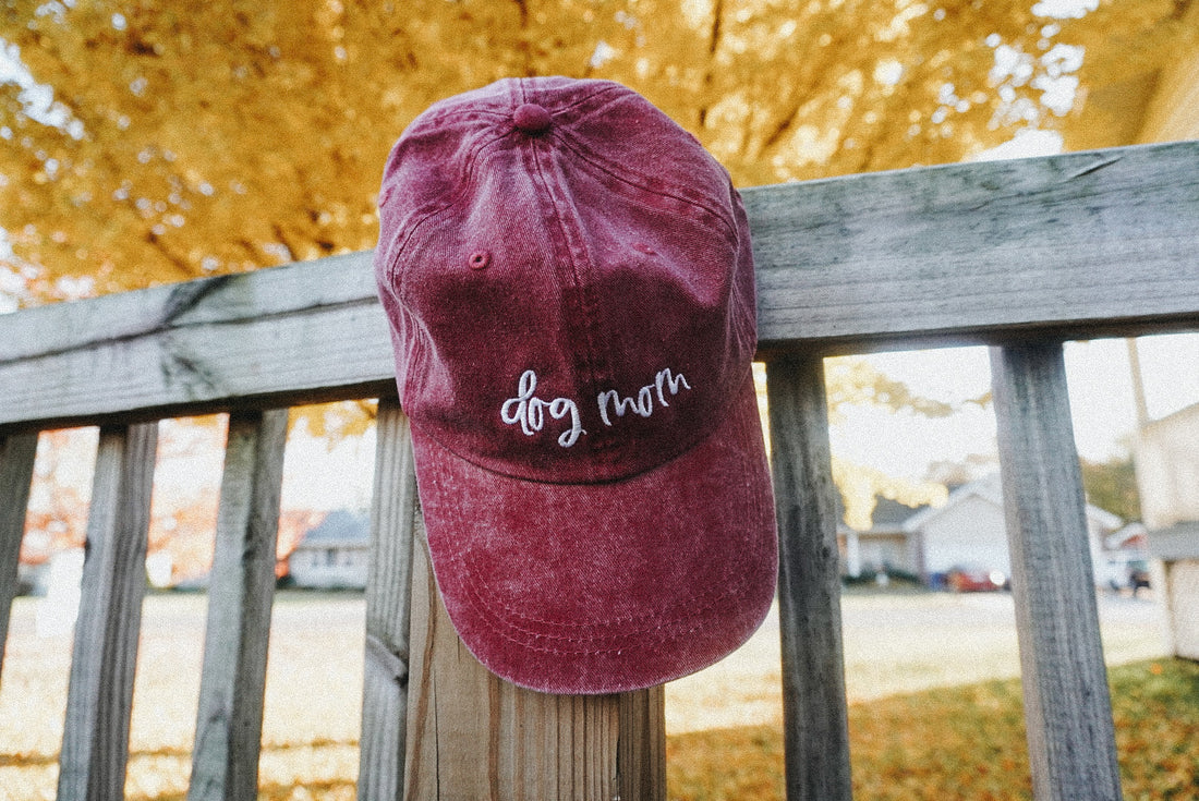 Red Dog Mom Hat