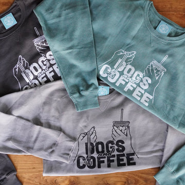 Dogs and Coffee Sweatshirt