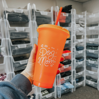 Dog Mom Cold Cup Tumbler