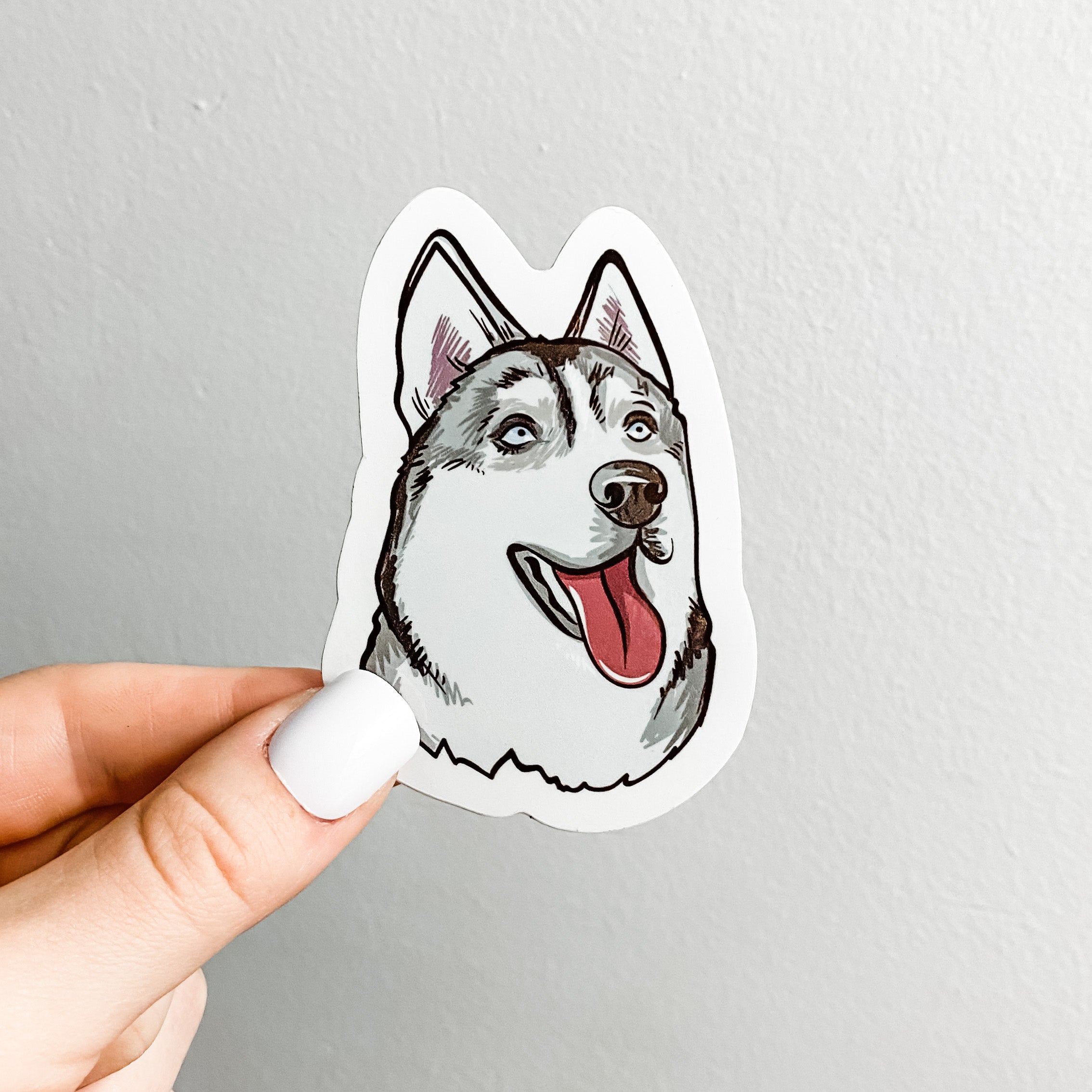 Husky Sticker