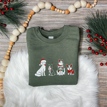 Holiday Dogs Sweatshirt
